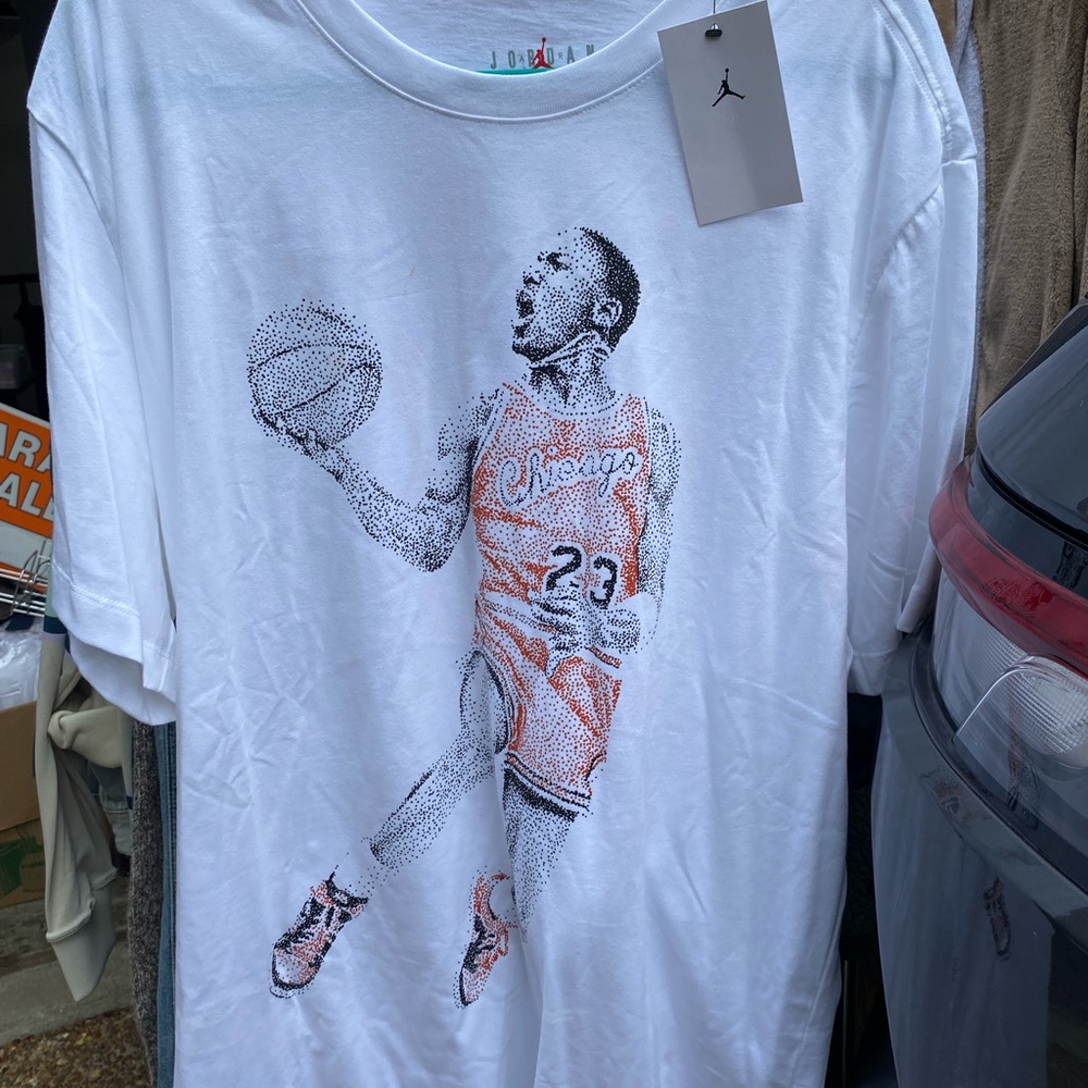Air Jordan Nike graphic tee 2XL